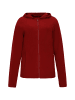 Flyweight Damen Fleecejacke in Burgund