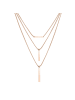 LIEBESKIND BERLIN Halskette Layer Me in Rosegold