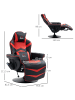HOMCOM Relaxsessel mit Massagefunktion in Rot 78L x 82,5B x 111,5H cm