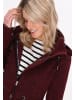 Schmuddelwedda Jacket in burgundy melange