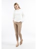 DreiMaster Klassik Damen Strick Pullover in Wollweiss