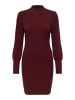 ONLY Strickkleid in Cabernet