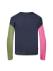 Trollkids Longsleeve Verdal in dusky olive/light magenta