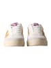 Gola Grandslam Trident Leder-Sneakers Weiß