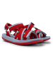 Camper Sandalen " Match " in Rot - Blau
