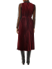 comma Kleid lang in Rot