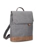 Zwei Olli Cycle OCR13 Hinterradtasche 6 - Rucksack 35 cm in stone