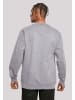 F4NT4STIC Sweatshirt Ahoi Anker Outlines Knut & Jan Hamburg in grau meliert