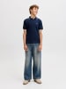 JACK & JONES Junior Poloshirt in Sky Captain