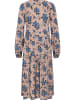 Noa Noa Langes Kleid EllenNN in Print Rose-Blue