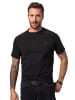 JP1880 Kurzarm T-Shirt in schwarz