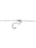 Adeliás Damen Halskette – Ankerkette aus Edelstahl 43 cm in silber