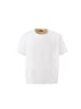 Emporio Armani Weiß Baumwolle T-Shirt
