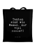 Mr. & Mrs. Panda Tragetasche Tanten sind wie Mamas,... mit Spruch in Schwarz