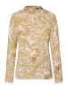 Betty Barclay Rollkragenshirt mit Stehkragen in Beige/Green