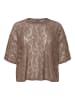 Vero Moda T-shirt in Chocolate Brown