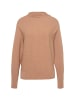 Zero  Pullover strukturiert mit Stehkragen in Cinnamon Swirl
