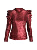NAEMI Women Blouse in Burgundy