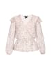 DreiMaster Vintage Damen Bluse in Hell Braun