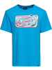 King Kerosin T-Shirt "Print T-Shirt California Surfin" in Blau