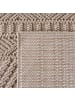 Teppich Boss Kurzflor Teppich Helix 2202, rund - Beige