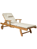 Beliani Auflagen TOSCANA/JAVA/AMANTEA PREMIUM in Beige - (W) 58 x (H) 5 x (L) 189 cm