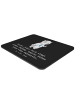 Mr. & Mrs. Panda Mouse-Pad Bürgermeister Held mit Spruch in Schwarz
