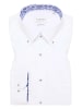 Eterna Langarm Hemd Modern-Fit Cover Shirt Twill in Weiß