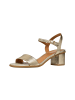 Geox Aurely – Ledersandalen mit Absatz Gold