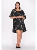 faina Women Plus Size Dress in Black