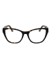 Guess Damen Optische Fassungen Katzenauge Braun