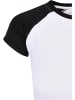 Urban Classics T-Shirts in white/black