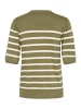 CULTURE Strickpullover CUannemette Relaxed fit in Dusky Green Stripe