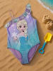 Disney Frozen Disney Die Eiskönigin Badeanzug mit Rüschen Elsa Frozen Einteiler in lila