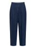 Soaked in Luxury Hose SLChaman Gerade Passform in Dark Blue Denim