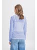ICHI Hemd langarm IXLACEY Slim fit in Della Robbia Blue