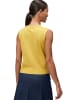 Zero  Feinstrickweste mit Knopfleiste in Oil Yellow