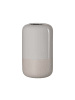 Vase Dome in Grau 25 cm