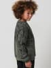 KOROSHI Kinder-Sweatshirt mit Rundhalsausschnitt in khaki