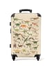 NoBoringSuitCases Suitcase, Koffer, Reisekoffer Dino Alphabet