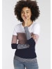 Kangaroos Longsleeve in weiß-rose- marine