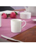 Villeroy & Boch 6er Set Kaffeetassen Modern Grace in Weiß 170 ml in weiß