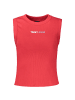 Tommy Hilfiger Rot Damen Tanktop aus Baumwolle