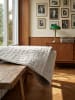 KADIMA DESIGN Teppich Kurzflor Geometrisch pflegeleicht Wohnzimmer Schlafzimmer Flur in Beige