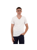 Ragman T-Shirt 2er Pack in Weiß