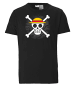 Logoshirt T-Shirt One Piece - Skull in schwarz