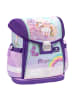 Belmil 4tlg-Set: Schulranzen Rainbow Unicorn Magic in lila – H36xB32xT19 cm