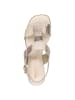 Tamaris WIDE FIT Sandalette in BEIGE SNAKE