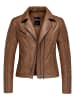 REPUBLIX Lederjacke KYANA in Cognac