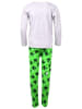 Minecraft Schlafanzug Minecraft Creeper in Grau